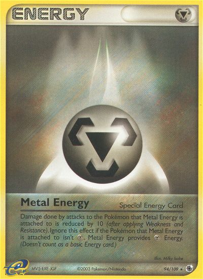 Metal Energy (94/109) [EX: Ruby & Sapphire] | Game Haven TX