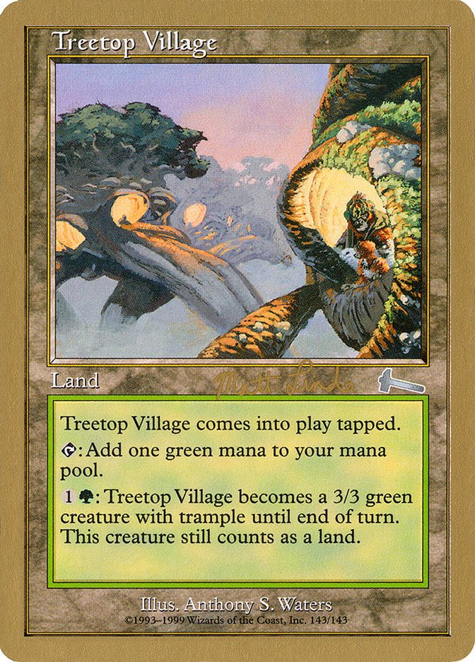 Treetop Village (Matt Linde) [World Championship Decks 1999] | Game Haven TX