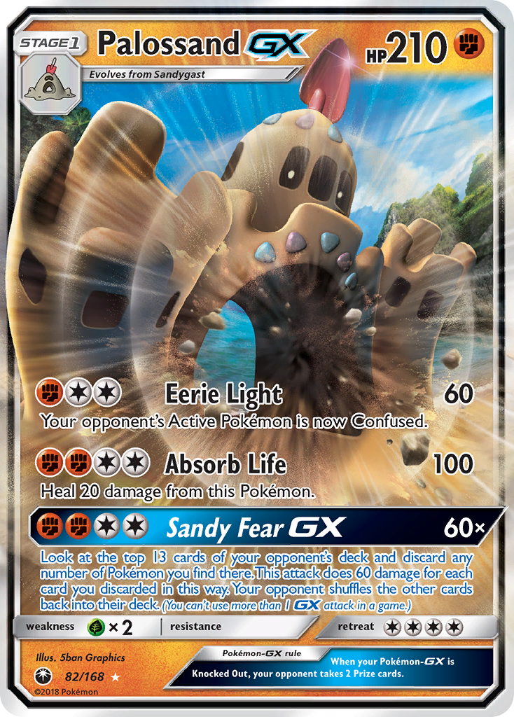 Palossand GX (82/168) [Sun & Moon: Celestial Storm] | Game Haven TX