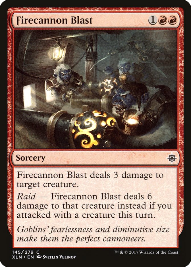 Firecannon Blast [Ixalan] | Game Haven TX