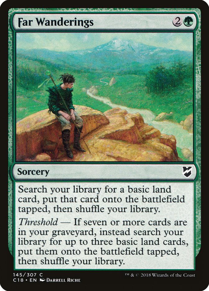 Far Wanderings [Commander 2018] | Game Haven TX