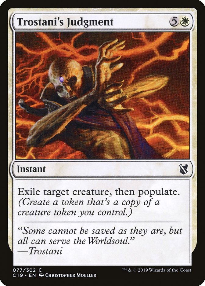 Trostani's Judgment [Commander 2019] | Game Haven TX