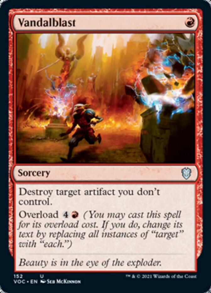 Vandalblast [Innistrad: Crimson Vow Commander] | Game Haven TX