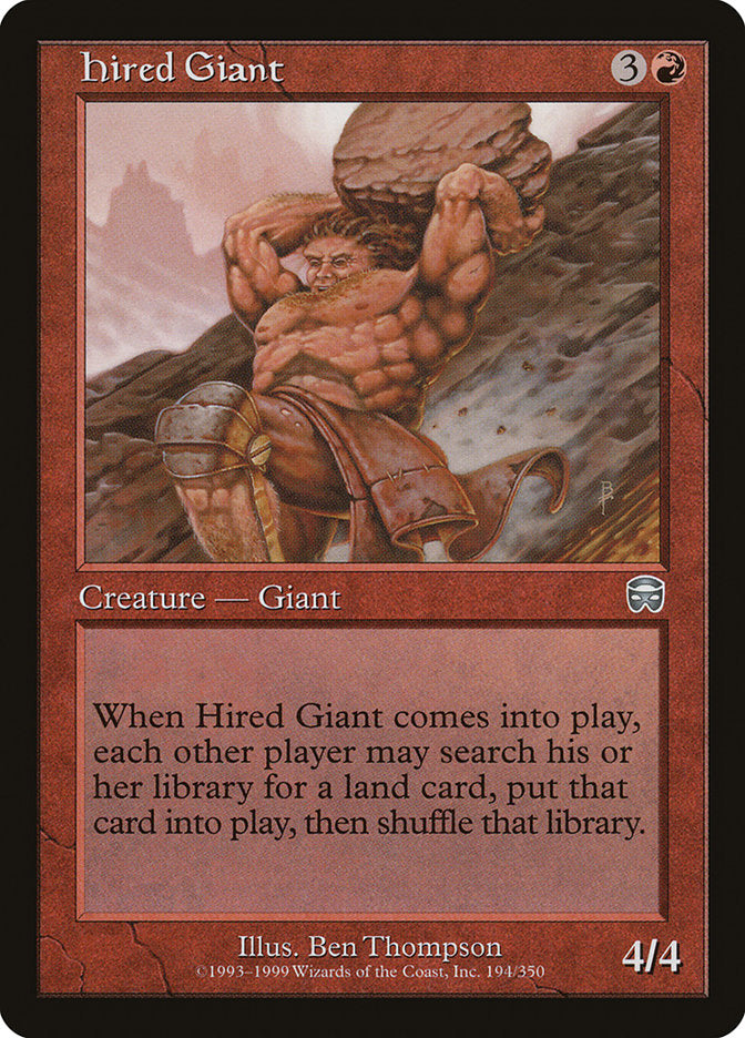 Hired Giant [Mercadian Masques] | Game Haven TX