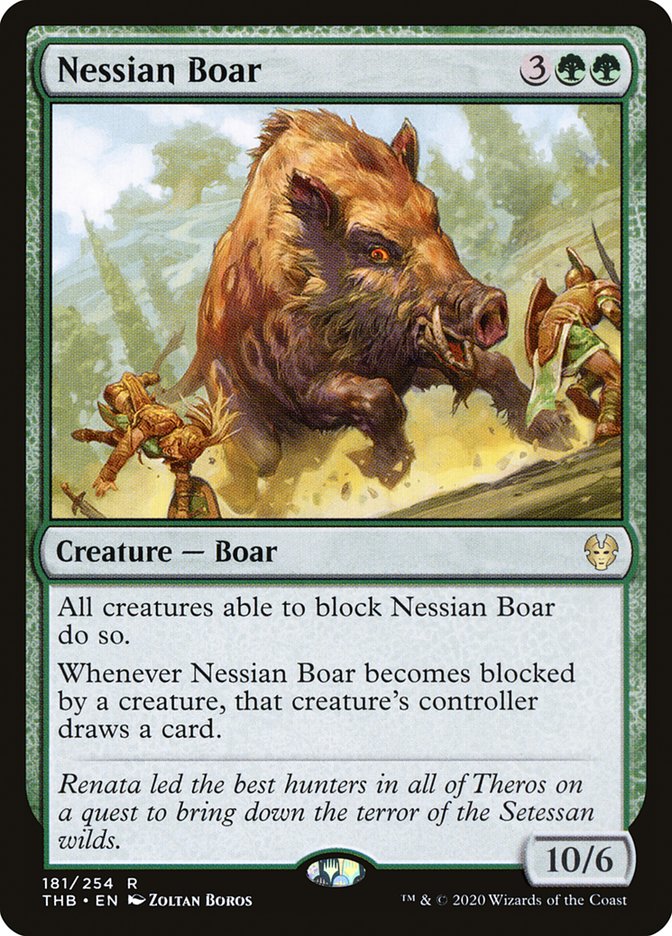 Nessian Boar [Theros Beyond Death] | Game Haven TX