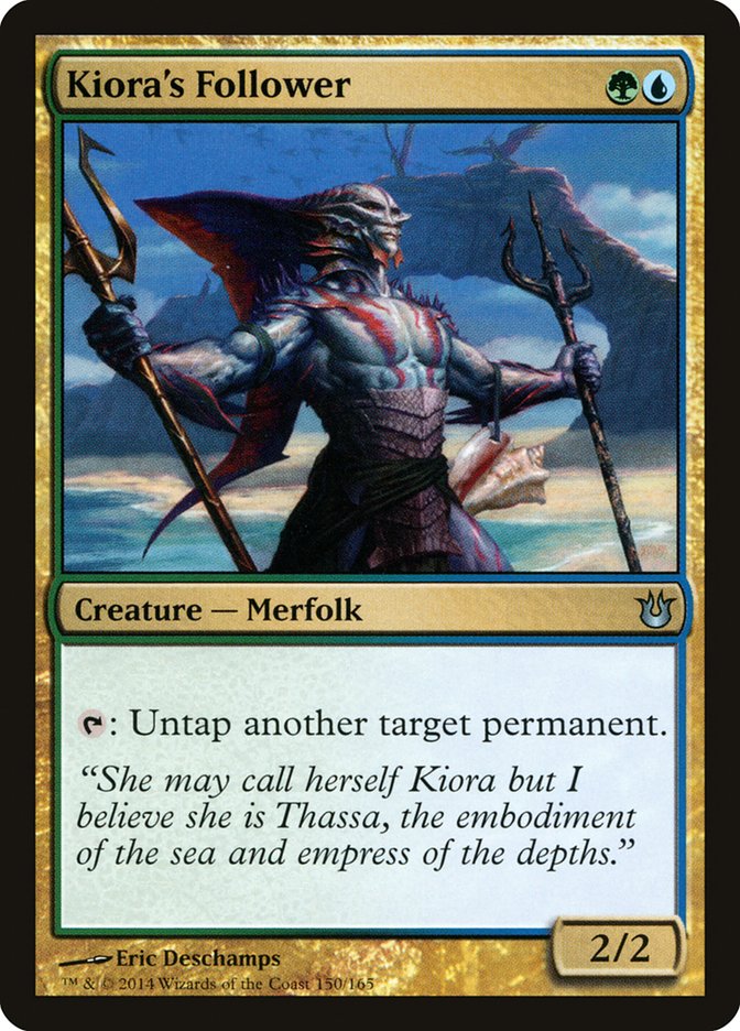 Kiora's Follower [Born of the Gods] | Game Haven TX