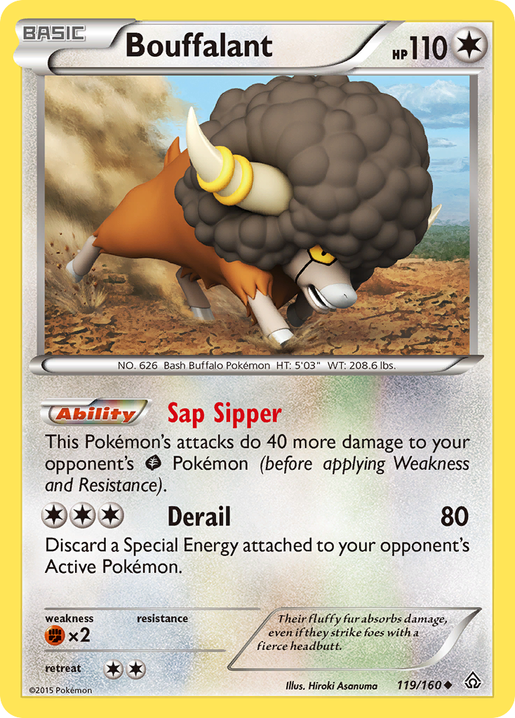 Bouffalant (119/160) [XY: Primal Clash] | Game Haven TX