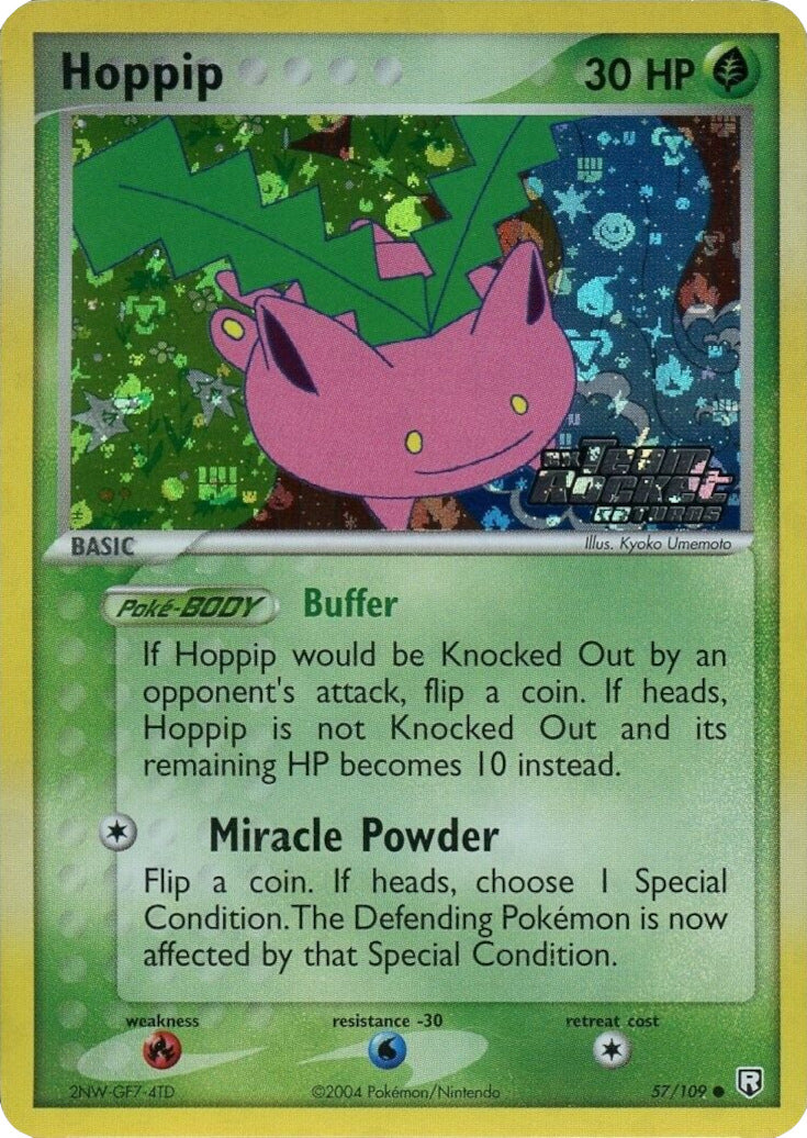 Hoppip (57/109) (Stamped) [EX: Team Rocket Returns] | Game Haven TX