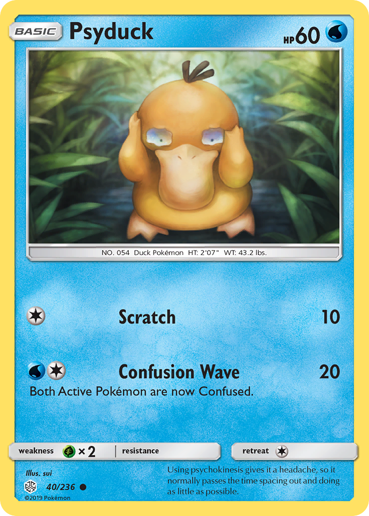 Psyduck (40/236) [Sun & Moon: Cosmic Eclipse] | Game Haven TX