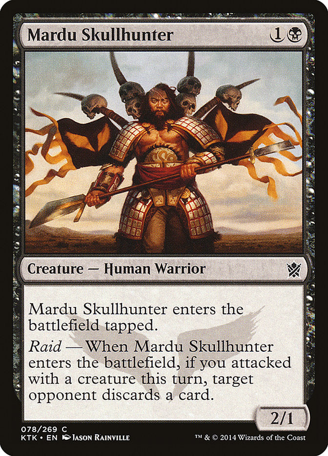 Mardu Skullhunter [Khans of Tarkir] | Game Haven TX