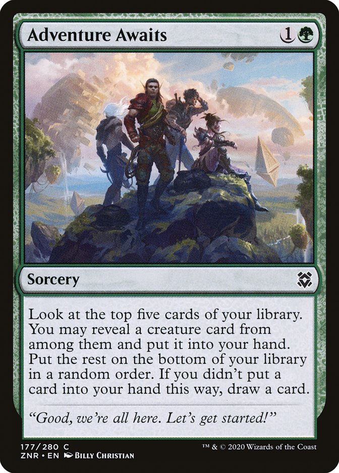 Adventure Awaits [Zendikar Rising] | Game Haven TX