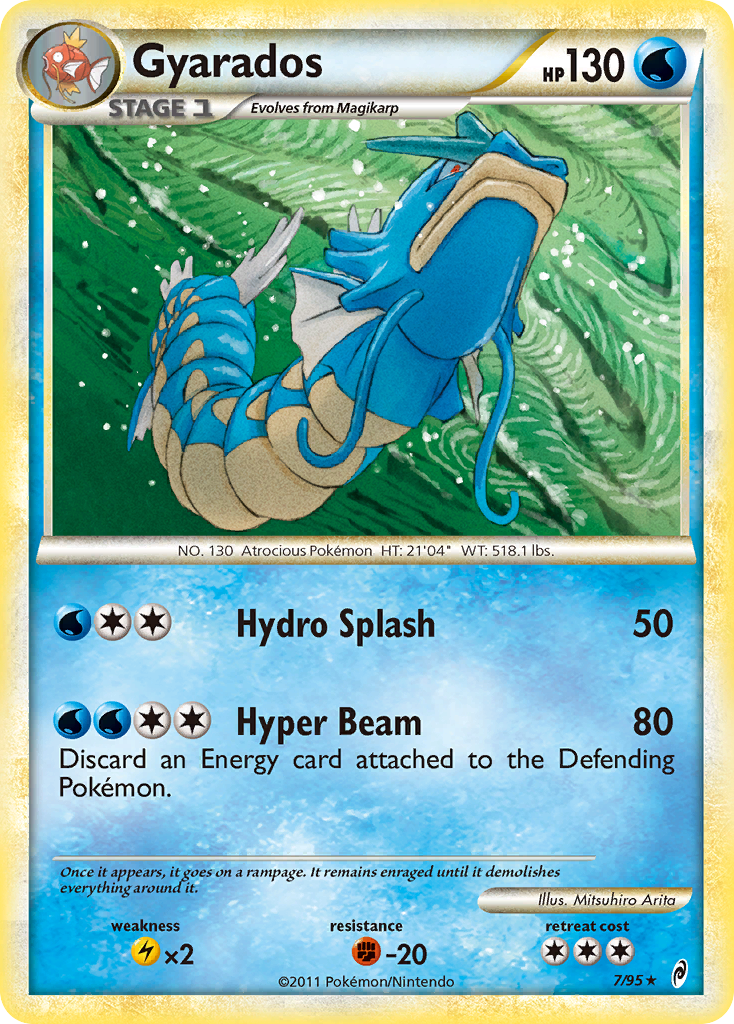 Gyarados (7/95) [HeartGold & SoulSilver: Call of Legends] | Game Haven TX