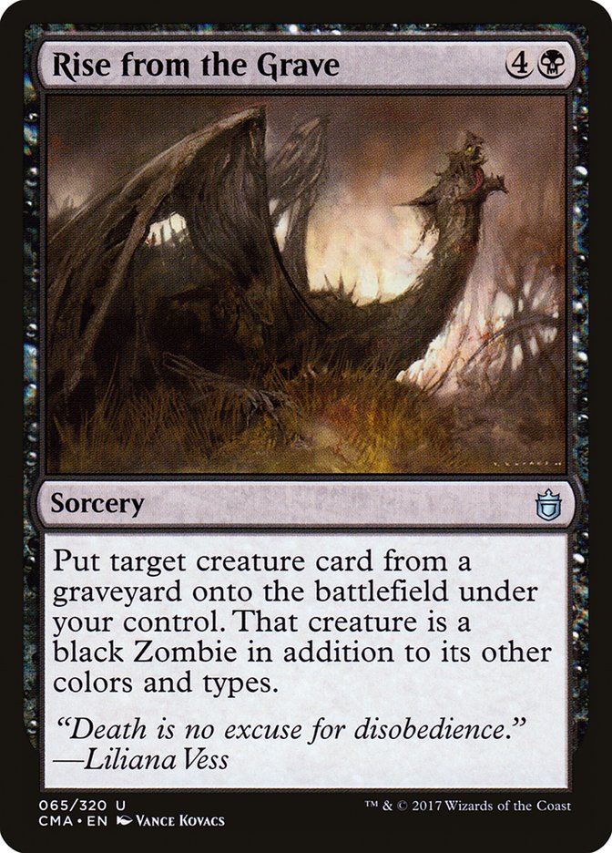 Rise from the Grave [Commander Anthology] | Game Haven TX