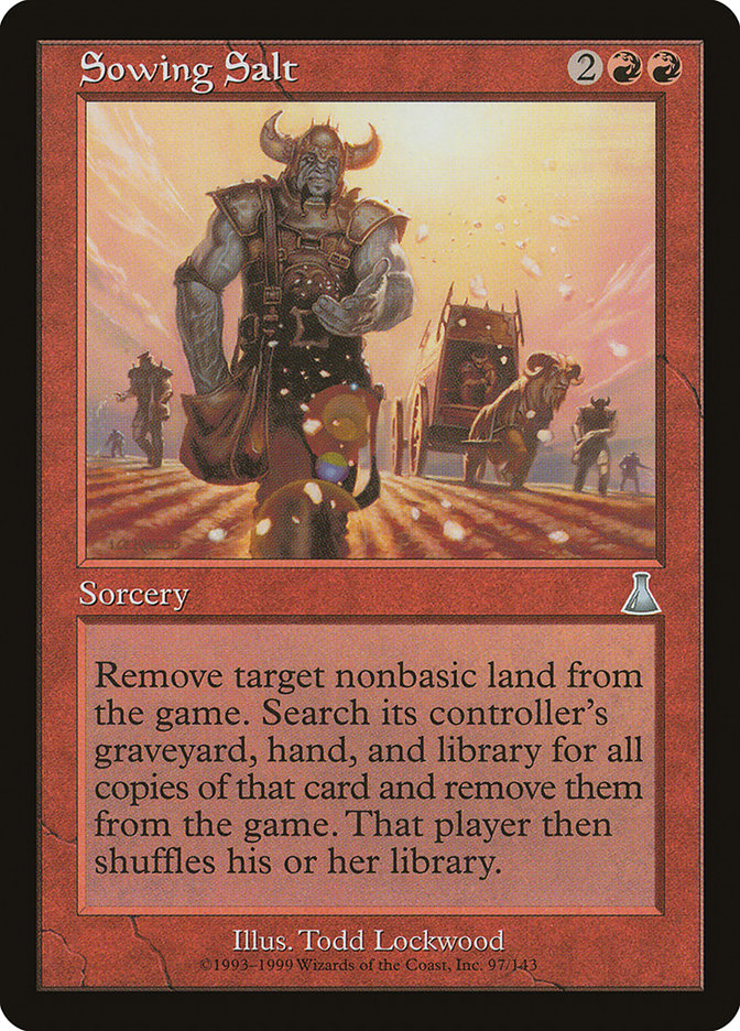 Sowing Salt [Urza's Destiny] | Game Haven TX