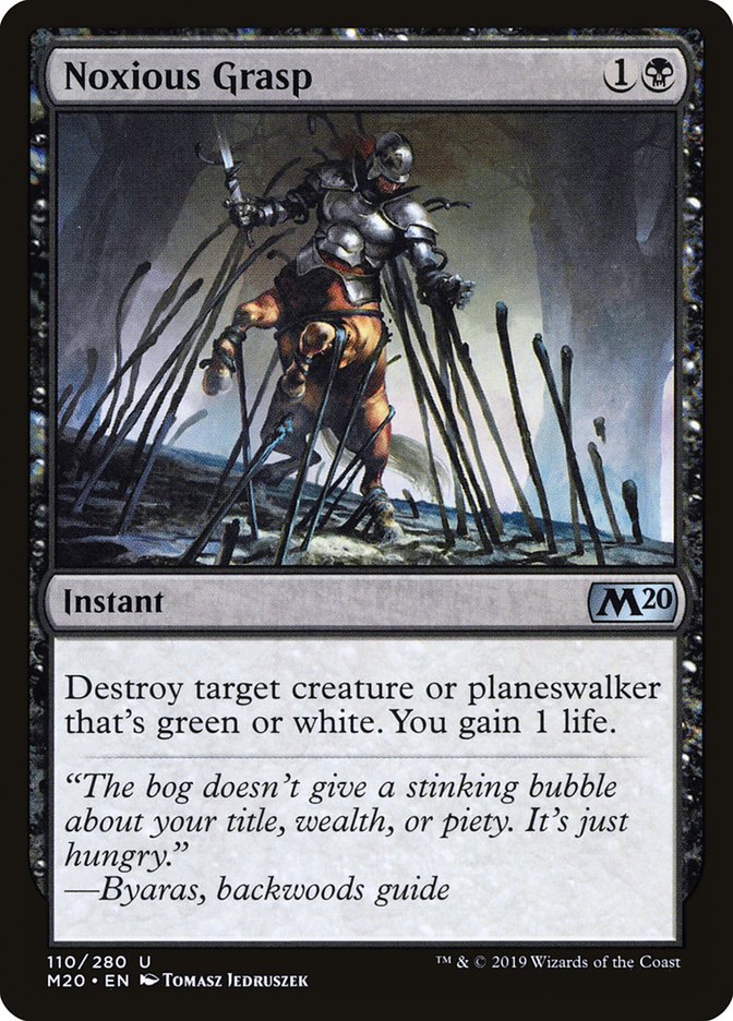 Noxious Grasp [Core Set 2020] | Game Haven TX