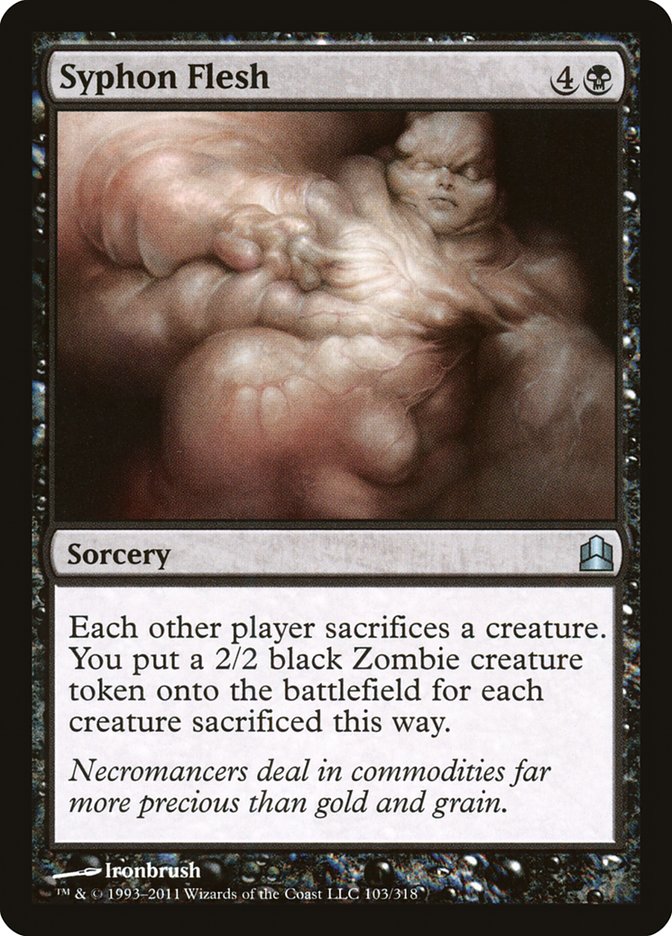 Syphon Flesh [Commander 2011] | Game Haven TX