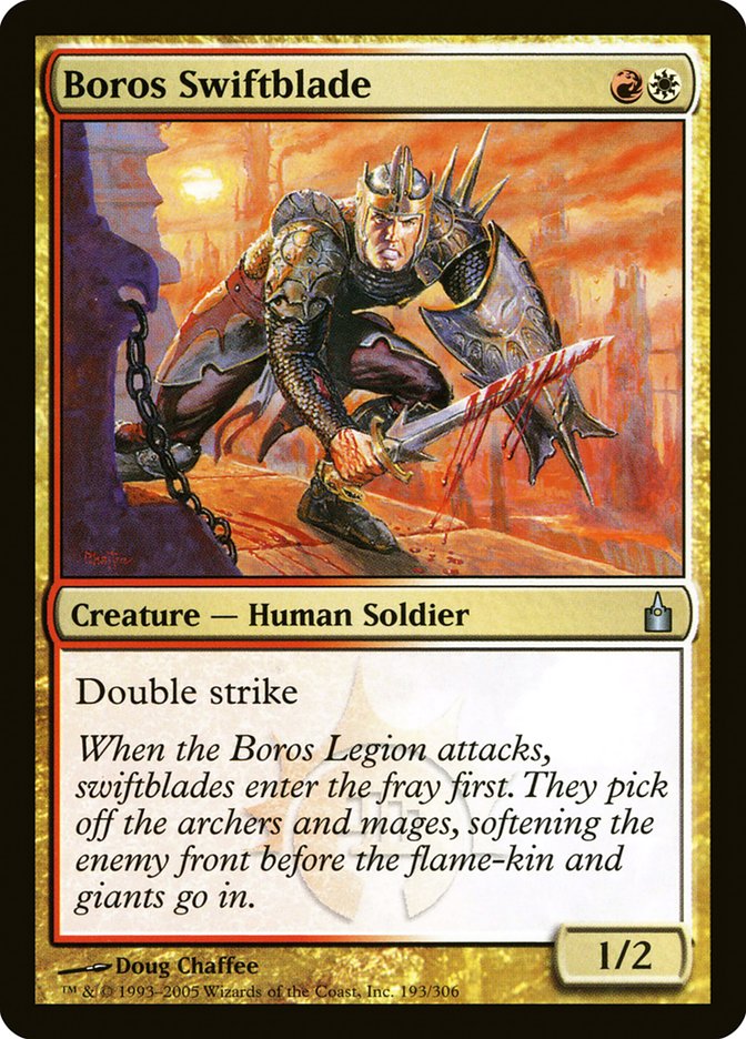 Boros Swiftblade [Ravnica: City of Guilds] | Game Haven TX