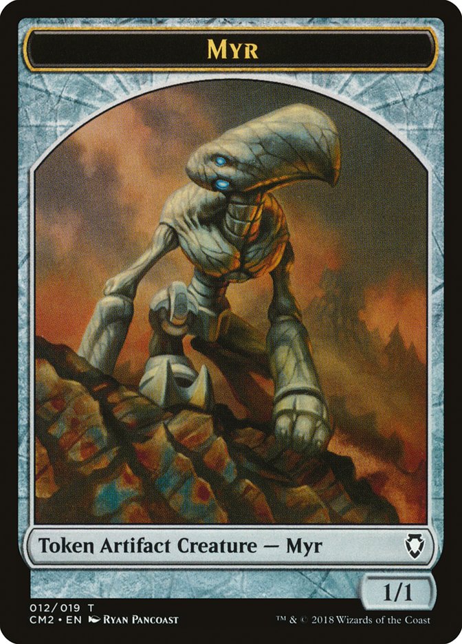 Myr Token [Commander Anthology Volume II Tokens] | Game Haven TX