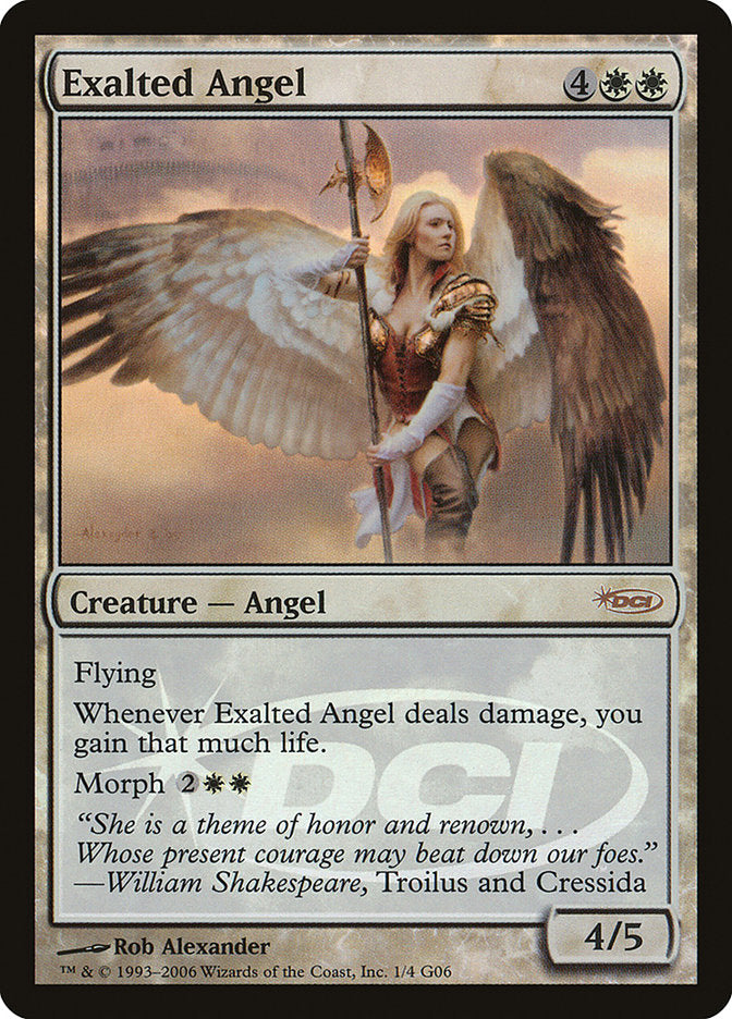 Exalted Angel [Judge Gift Cards 2006] | Game Haven TX