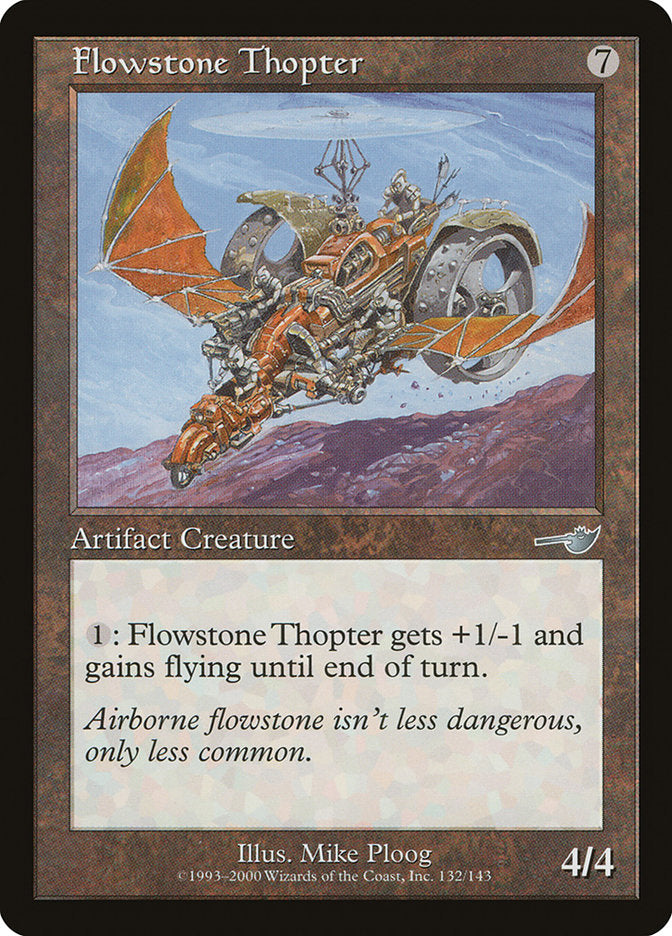 Flowstone Thopter [Nemesis] | Game Haven TX