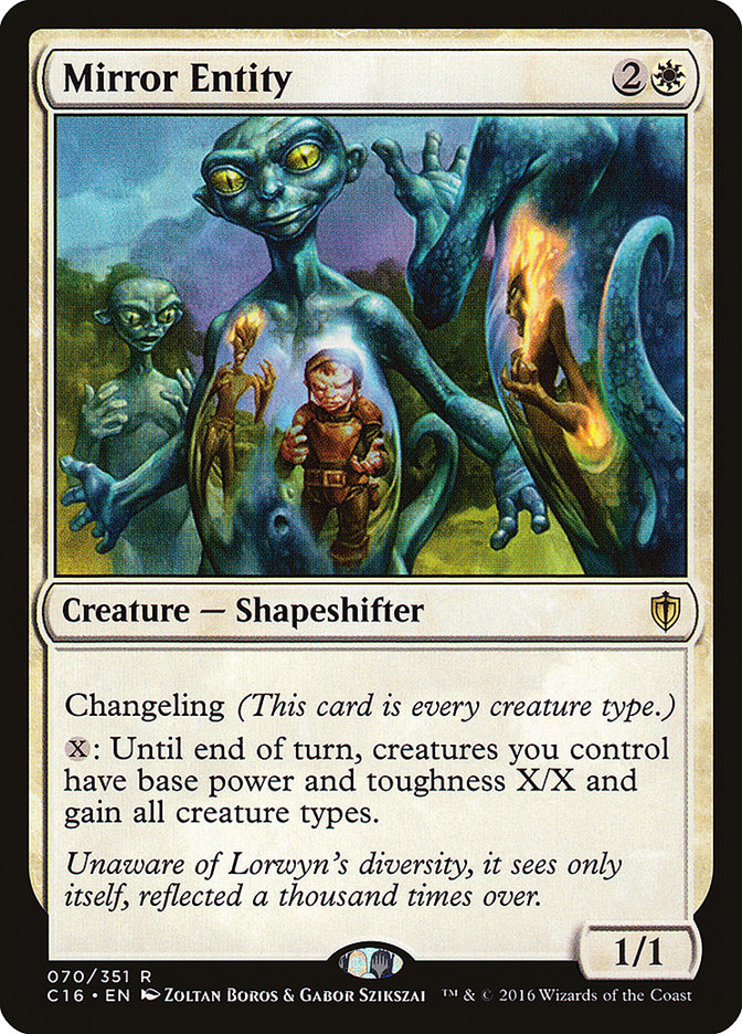 Mirror Entity [Commander 2016] | Game Haven TX