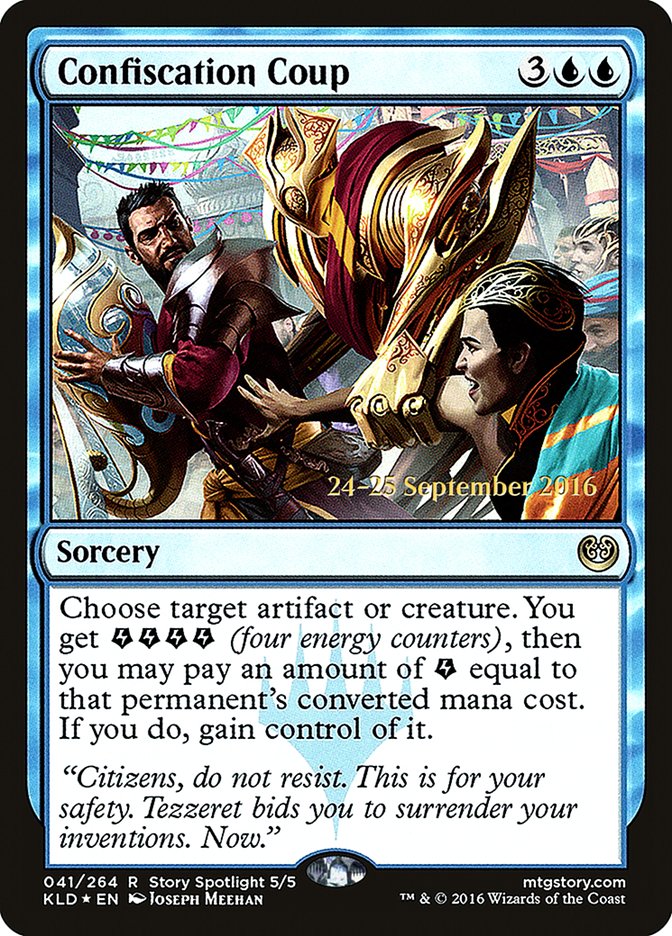 Confiscation Coup [Kaladesh Promos] | Game Haven TX