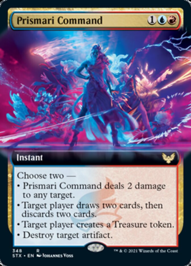 Prismari Command (Extended) [Strixhaven: School of Mages] | Game Haven TX