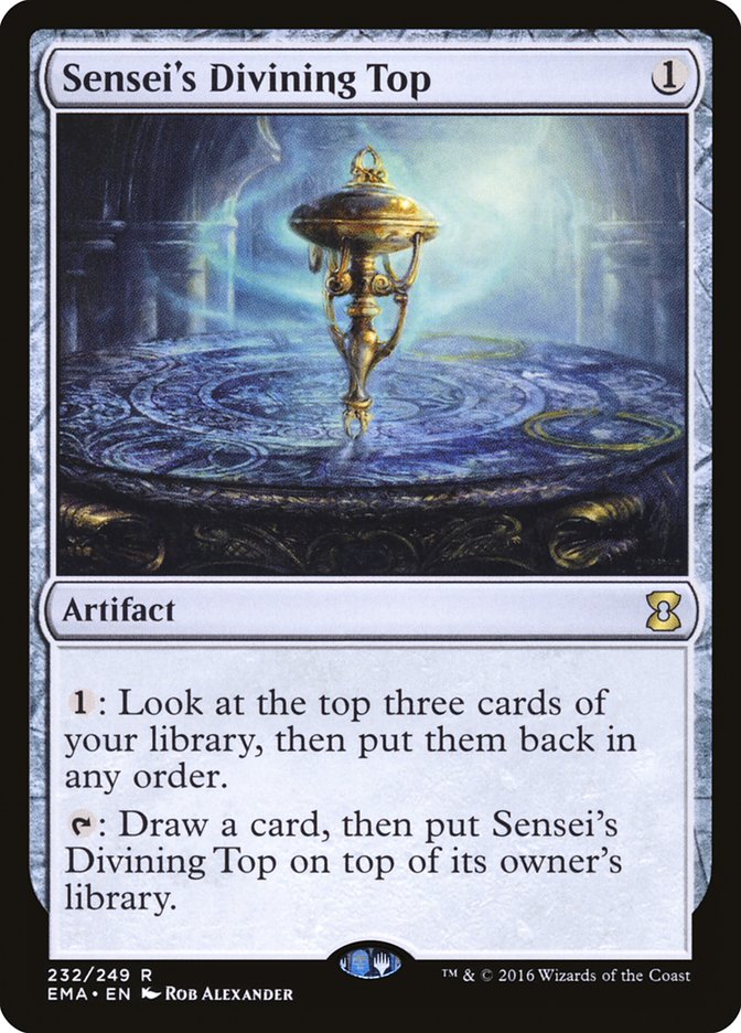 Sensei's Divining Top [Eternal Masters] | Game Haven TX