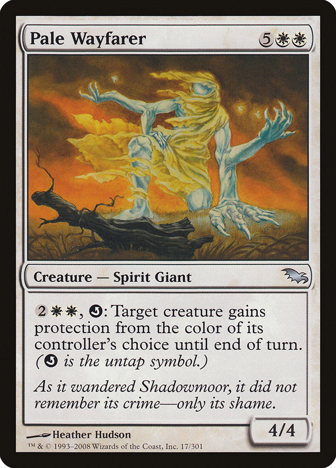Pale Wayfarer [Shadowmoor] | Game Haven TX