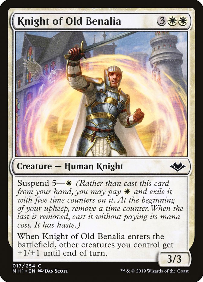Knight of Old Benalia [Modern Horizons] | Game Haven TX