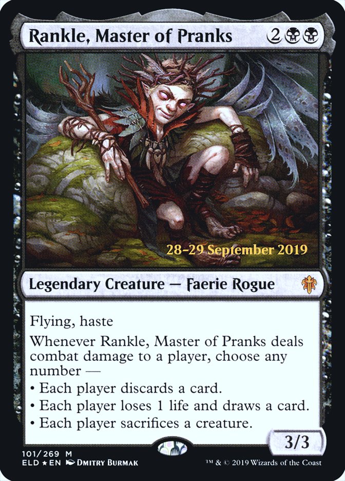 Rankle, Master of Pranks [Throne of Eldraine Promos] | Game Haven TX
