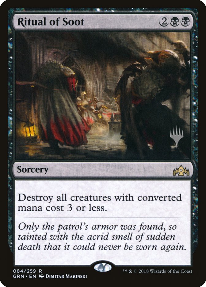Ritual of Soot [Guilds of Ravnica Promos] | Game Haven TX