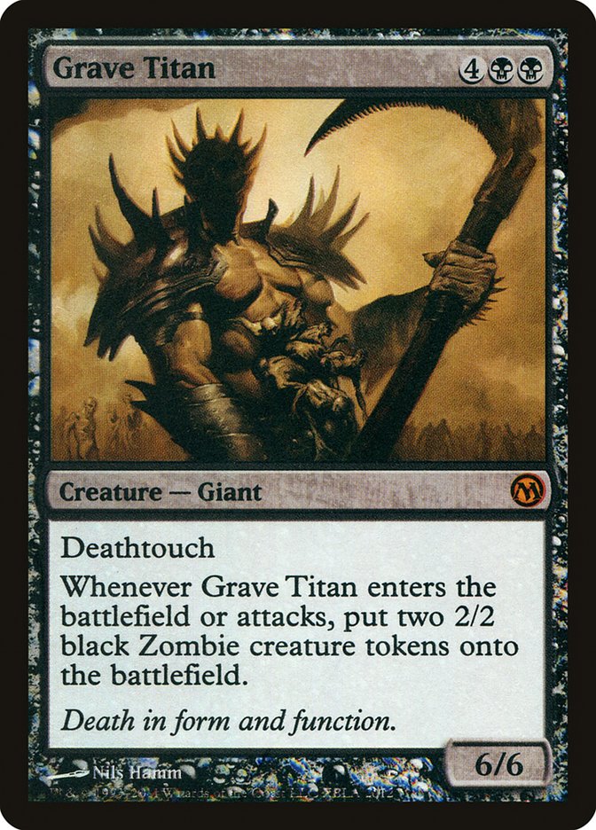 Grave Titan [Duels of the Planeswalkers 2011 Promos ] | Game Haven TX