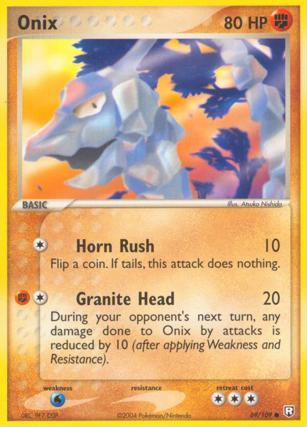 Onix (69/109) [EX: Team Rocket Returns] | Game Haven TX