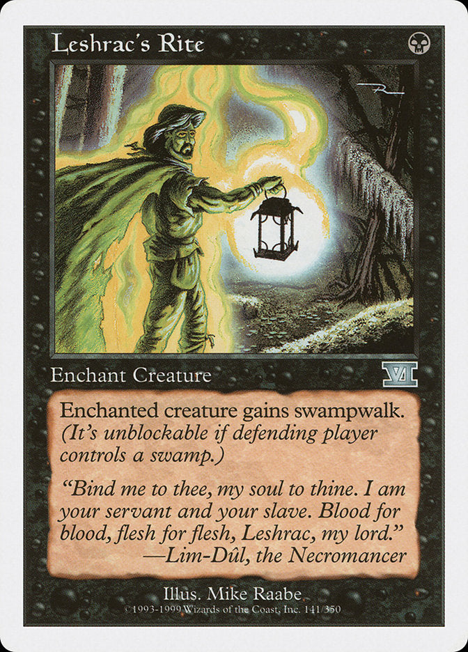 Leshrac's Rite [Classic Sixth Edition] | Game Haven TX