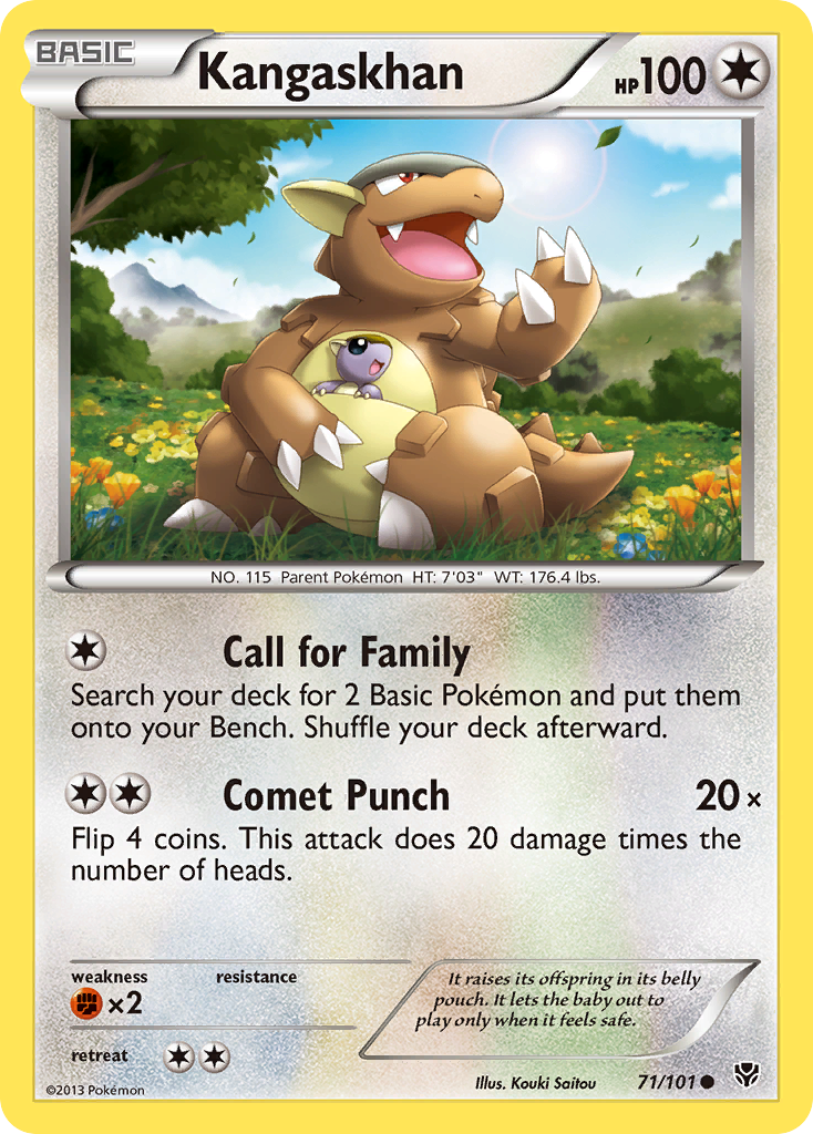 Kangaskhan (71/101) [Black & White: Plasma Blast] | Game Haven TX