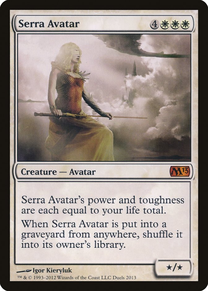 Serra Avatar [Duels of the Planeswalkers 2012 Promos ] | Game Haven TX