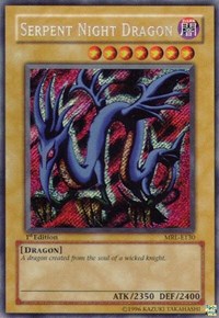 Serpent Night Dragon (MRL-E130) [MRL-E130] Secret Rare | Game Haven TX