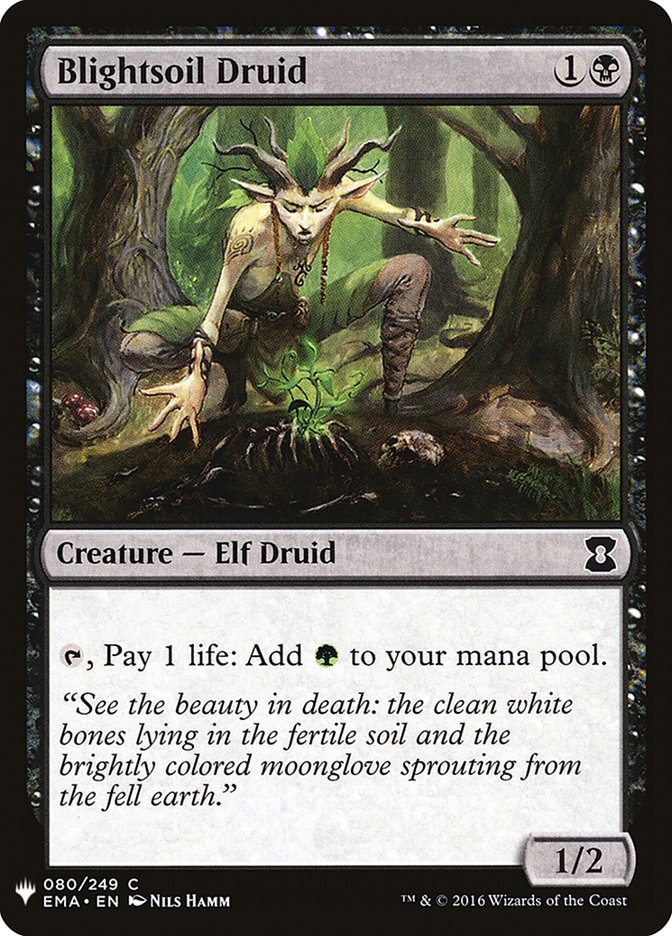 Blightsoil Druid [Mystery Booster] | Game Haven TX