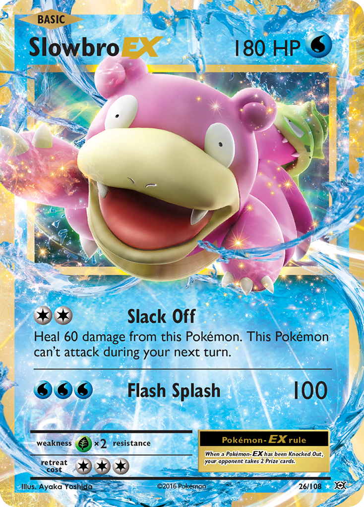Slowbro EX (26/108) [XY: Evolutions] | Game Haven TX