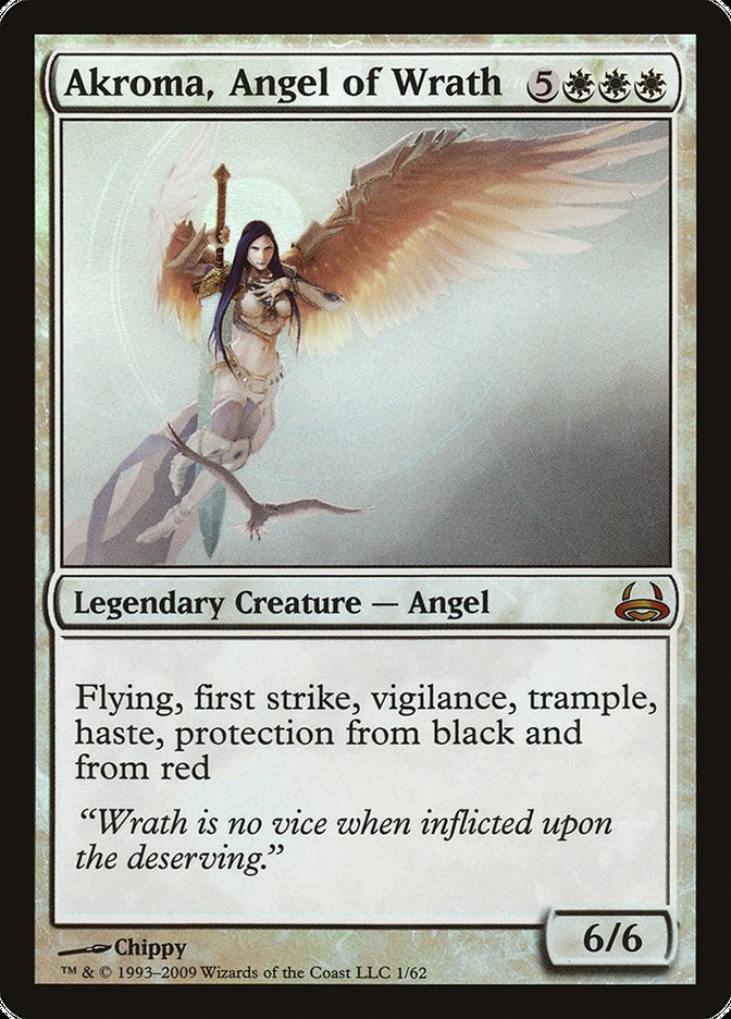 Akroma, Angel of Wrath [Duel Decks: Divine vs. Demonic] | Game Haven TX