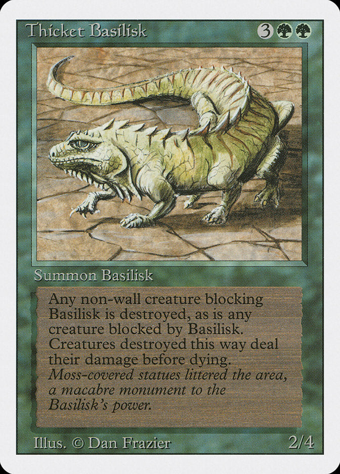 Thicket Basilisk [Revised Edition] | Game Haven TX