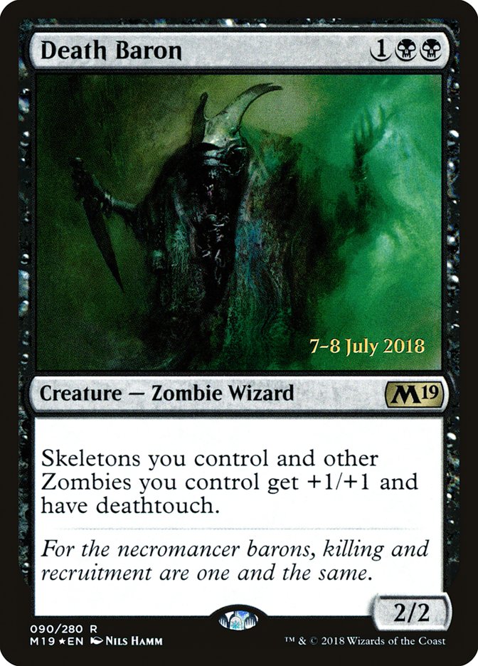 Death Baron [Core Set 2019 Promos] | Game Haven TX