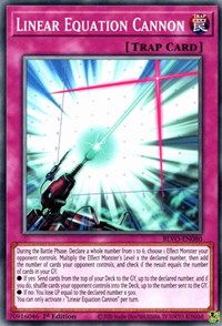 Linear Equation Cannon [BLVO-EN080] Common | Game Haven TX