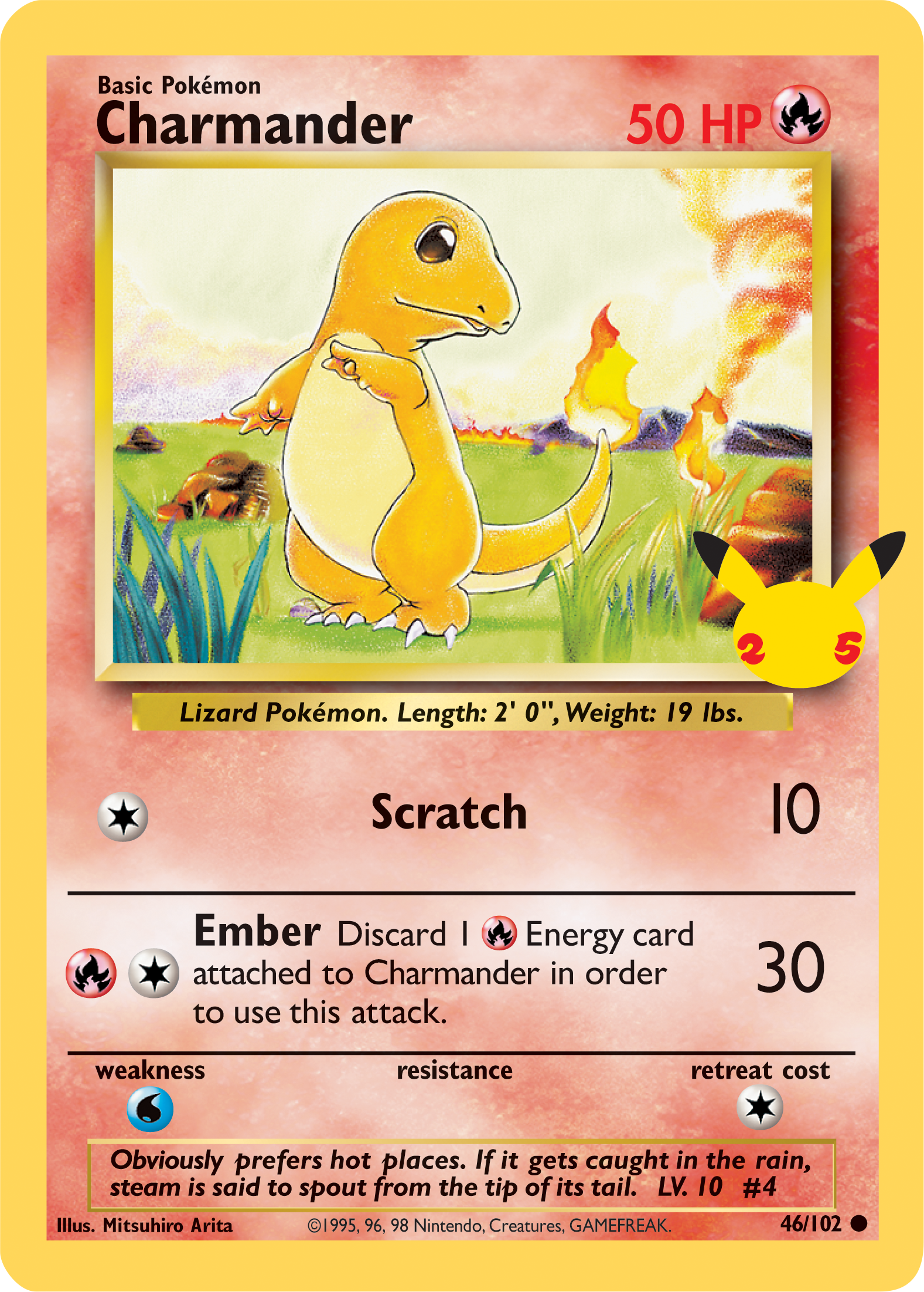 Charmander (46/102) (Jumbo Card) [First Partner Pack] | Game Haven TX