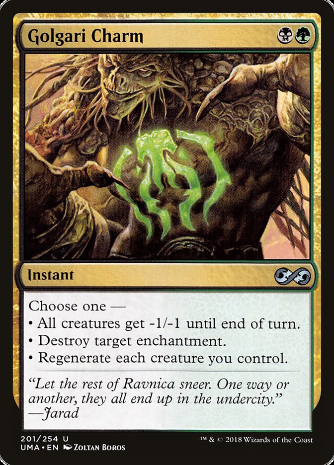 Golgari Charm [Ultimate Masters] | Game Haven TX