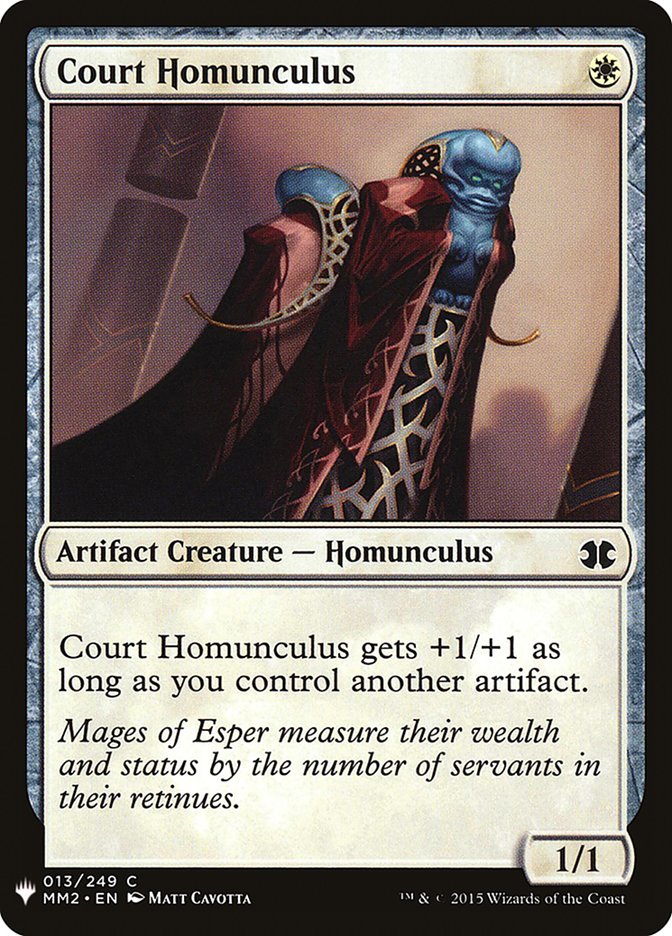 Court Homunculus [Mystery Booster] | Game Haven TX