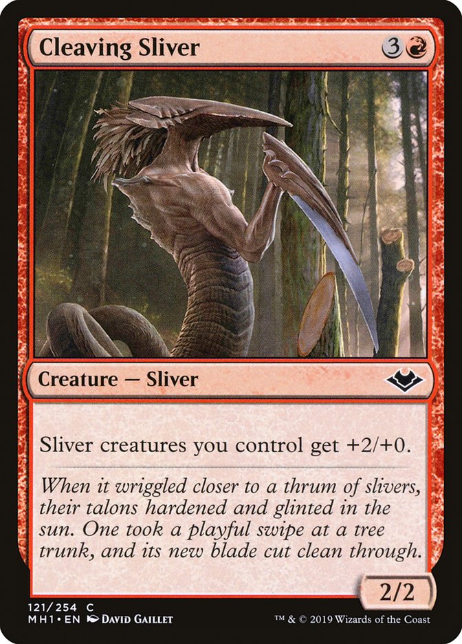 Cleaving Sliver [Modern Horizons] | Game Haven TX
