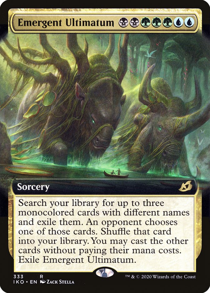 Emergent Ultimatum (Extended Art) [Ikoria: Lair of Behemoths] | Game Haven TX