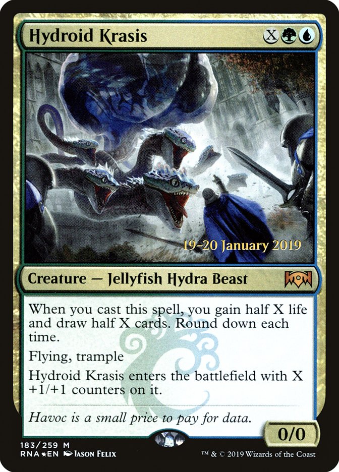 Hydroid Krasis [Ravnica Allegiance Promos] | Game Haven TX
